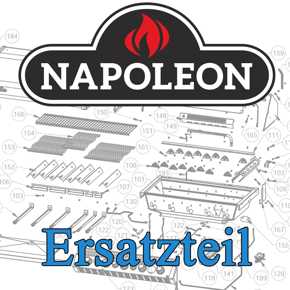 Napoleon Ersatzteil: Warmhalterost Groß PRO825 / PRO500 1 Napoleon Ersatzteil: Warmhalterost Groß PRO825 / PRO500
