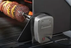 Napoleon Drehspieß / Rotisserie Comm. Quality LEX605, 730, PRO605 Holzkohle -Napoleon Zubehör Verkäufe napoleon rotisserie drehspiess mit grillgut 02 1